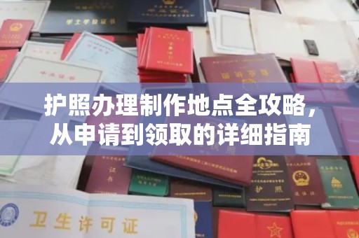 苓雅护照办理制作地点全攻略，从申请到领取的详细指南