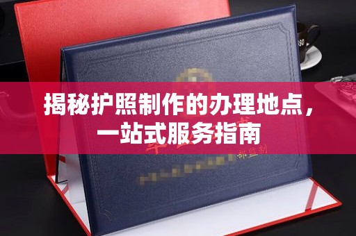 苓雅揭秘护照制作的办理地点，一站式服务指南