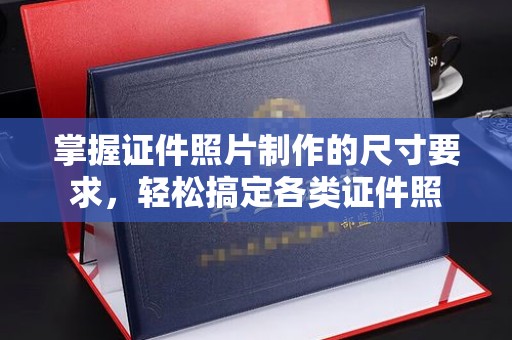 苓雅掌握证件照片制作的尺寸要求，轻松搞定各类证件照